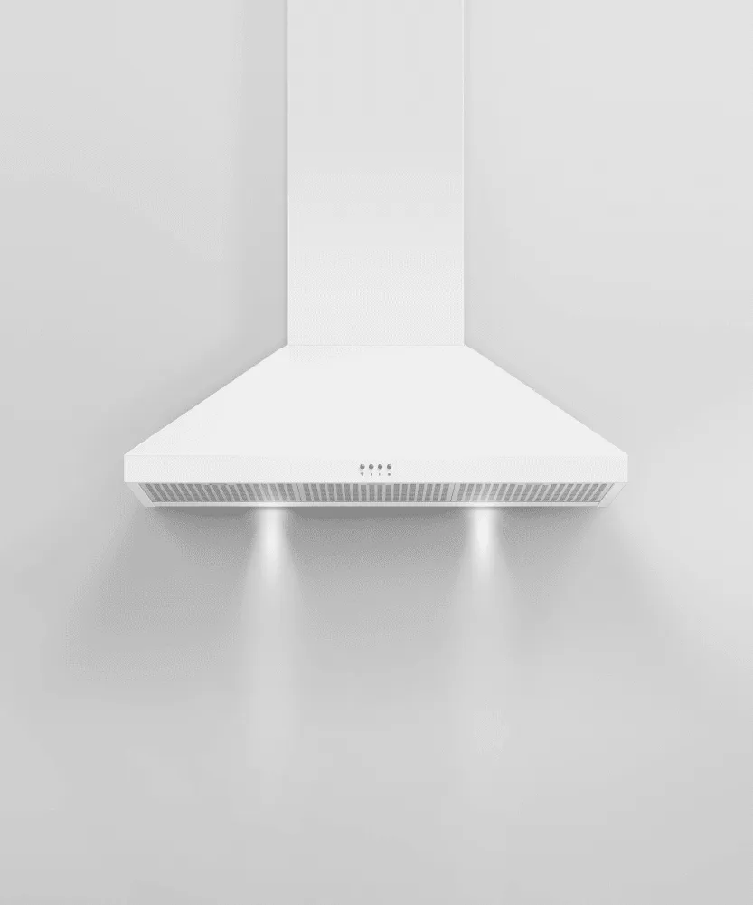 Fisher & Paykel HC36PCW1 Wall Range Hood, 36", Pyramid Chimney