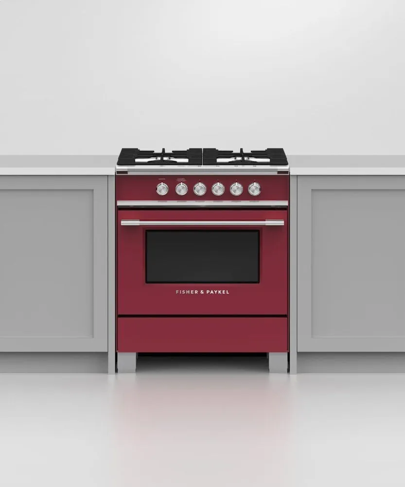 Fisher & Paykel OR30SCG4R1 Gas Range, 30", 4 Burners