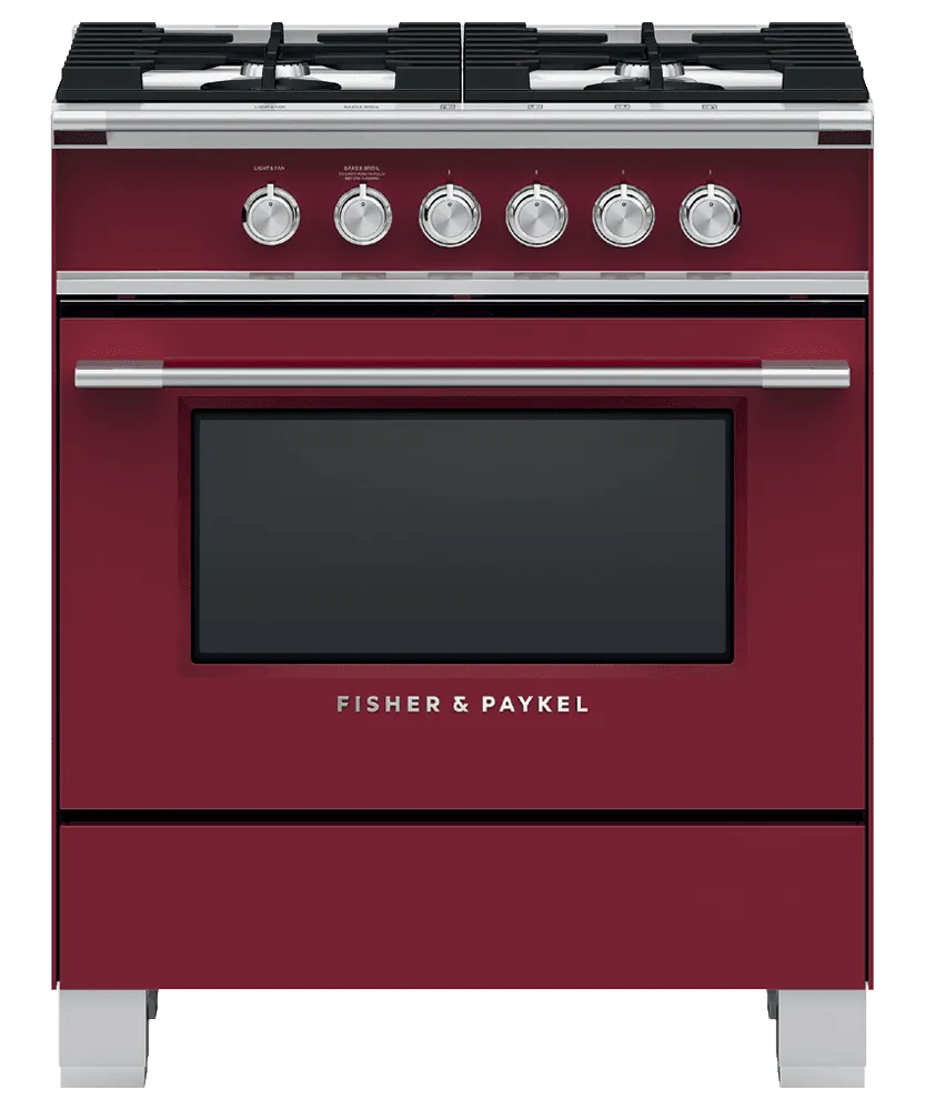Fisher & Paykel OR30SCG4R1 Gas Range, 30", 4 Burners