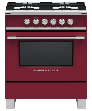 Fisher & Paykel OR30SCG4R1 Gas Range, 30", 4 Burners