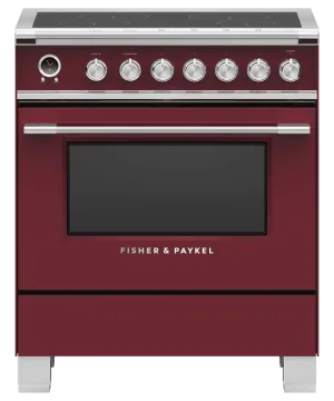Fisher & Paykel OR30SCI6R1 Induction Range, 30", 4 Zones, Self-Cleaning