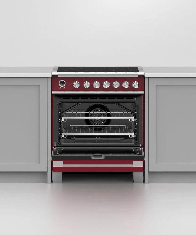 Fisher & Paykel OR30SCI6R1 Induction Range, 30", 4 Zones, Self-Cleaning