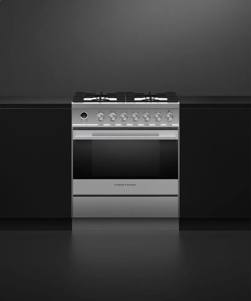 Fisher & Paykel OR30SDG6X1 Dual Fuel Range 30", Self-Cleaning