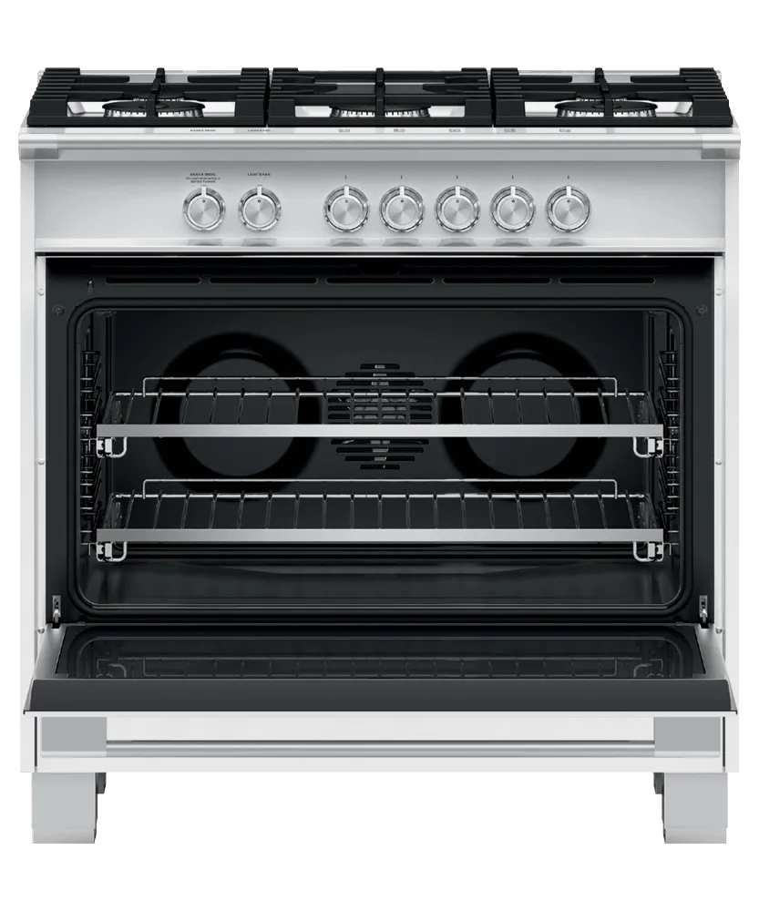 Fisher & Paykel OR36SCG4W1 Gas Range, 36", 5 Burners