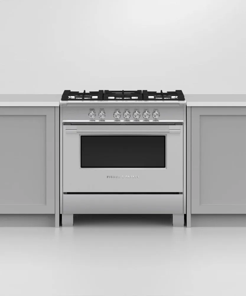 Fisher & Paykel OR36SCG4X1 Gas Range, 36", 5 Burners