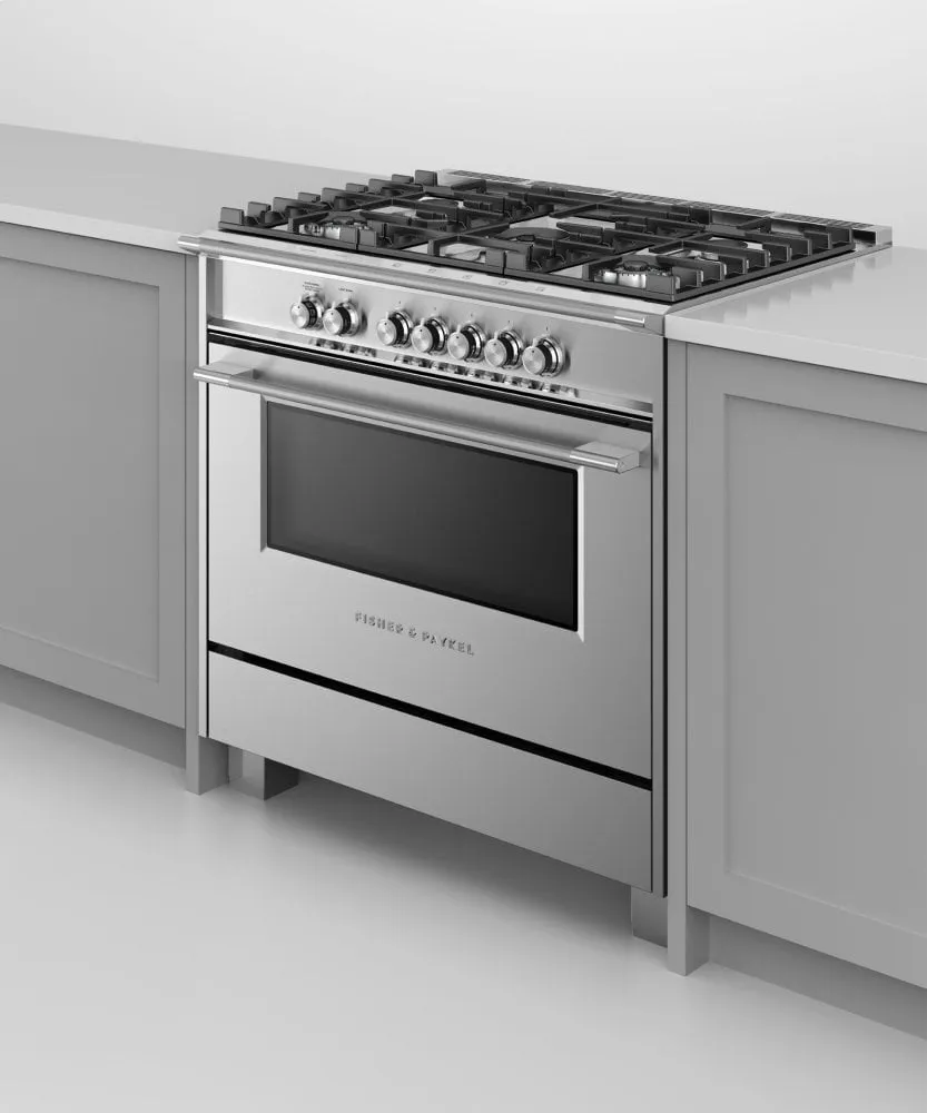 Fisher & Paykel OR36SCG4X1 Gas Range, 36", 5 Burners