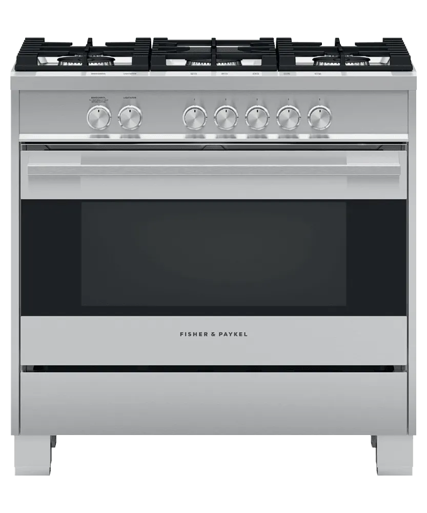 Fisher & Paykel OR36SDG4X1 Gas Range, 36", 5 Burners