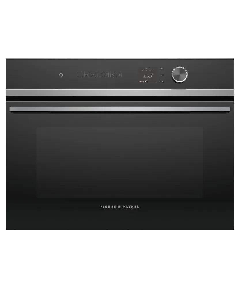 Fisher & Paykel OS24NDLX1 Combination Steam Oven, 24", 18 Function