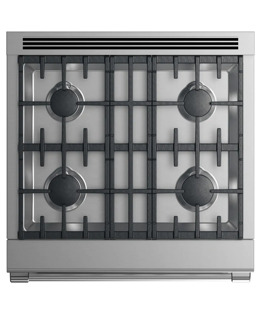 Fisher & Paykel RDV2304LN Dual Fuel Range, 30", 4 Burners