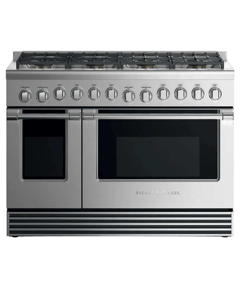 Fisher & Paykel RGV2488LN Gas Range, 48", 8 Burners, Lpg