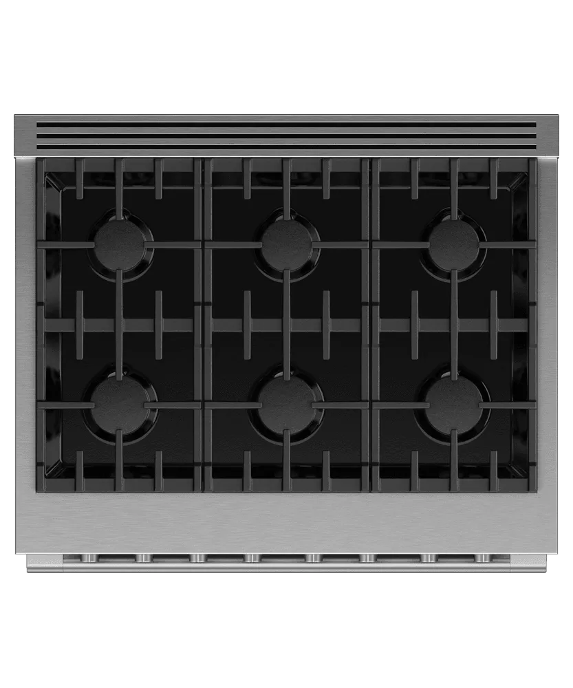 Fisher & Paykel RGV3366N Gas Range, 36", 6 Burners
