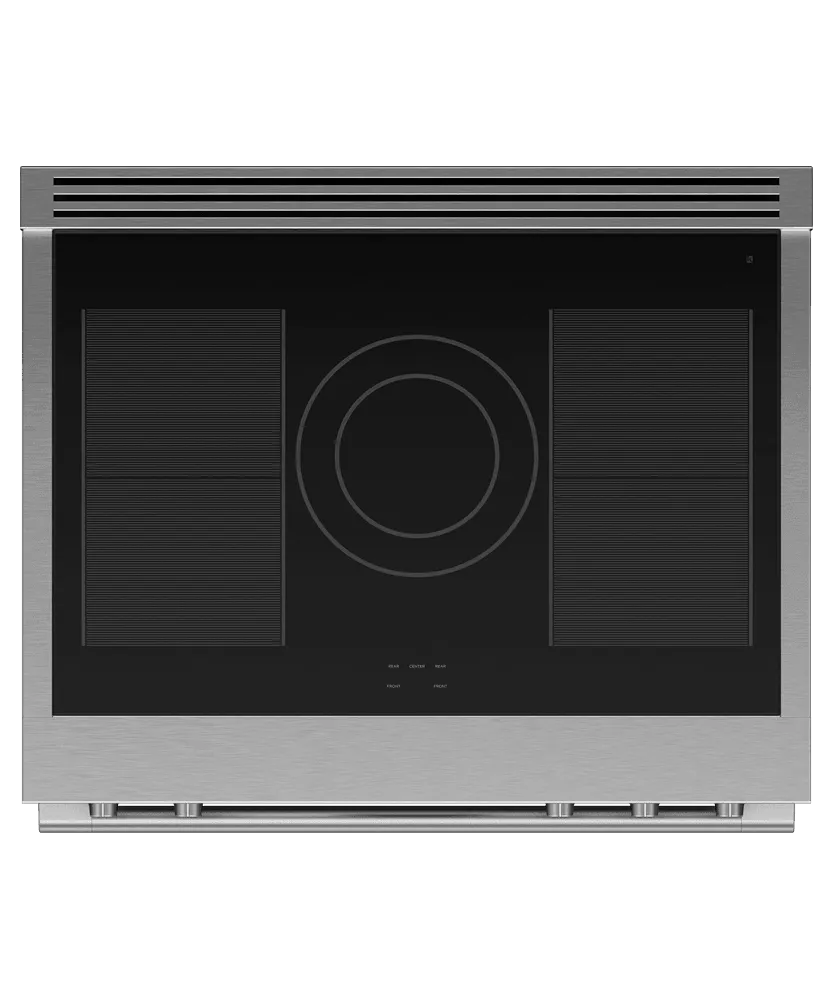 Fisher & Paykel RIV3365 Induction Range, 36", 5 Zones With Smartzone, Self-Cleaning
