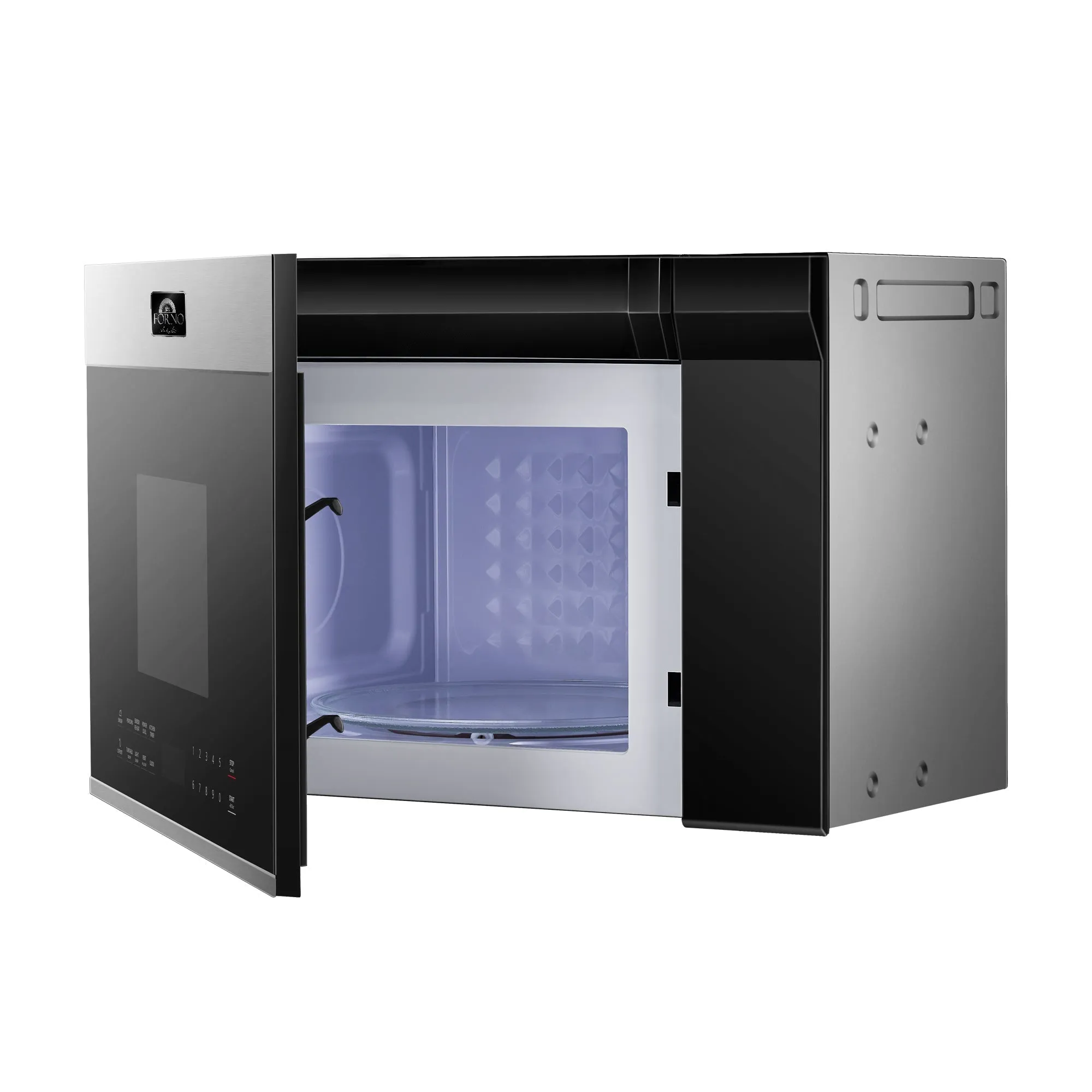 Forno Capriolo 24 in. Over-the-Range Stainless Steel Microwave Oven 1.3 cu.ft. (FOTR3079-24)