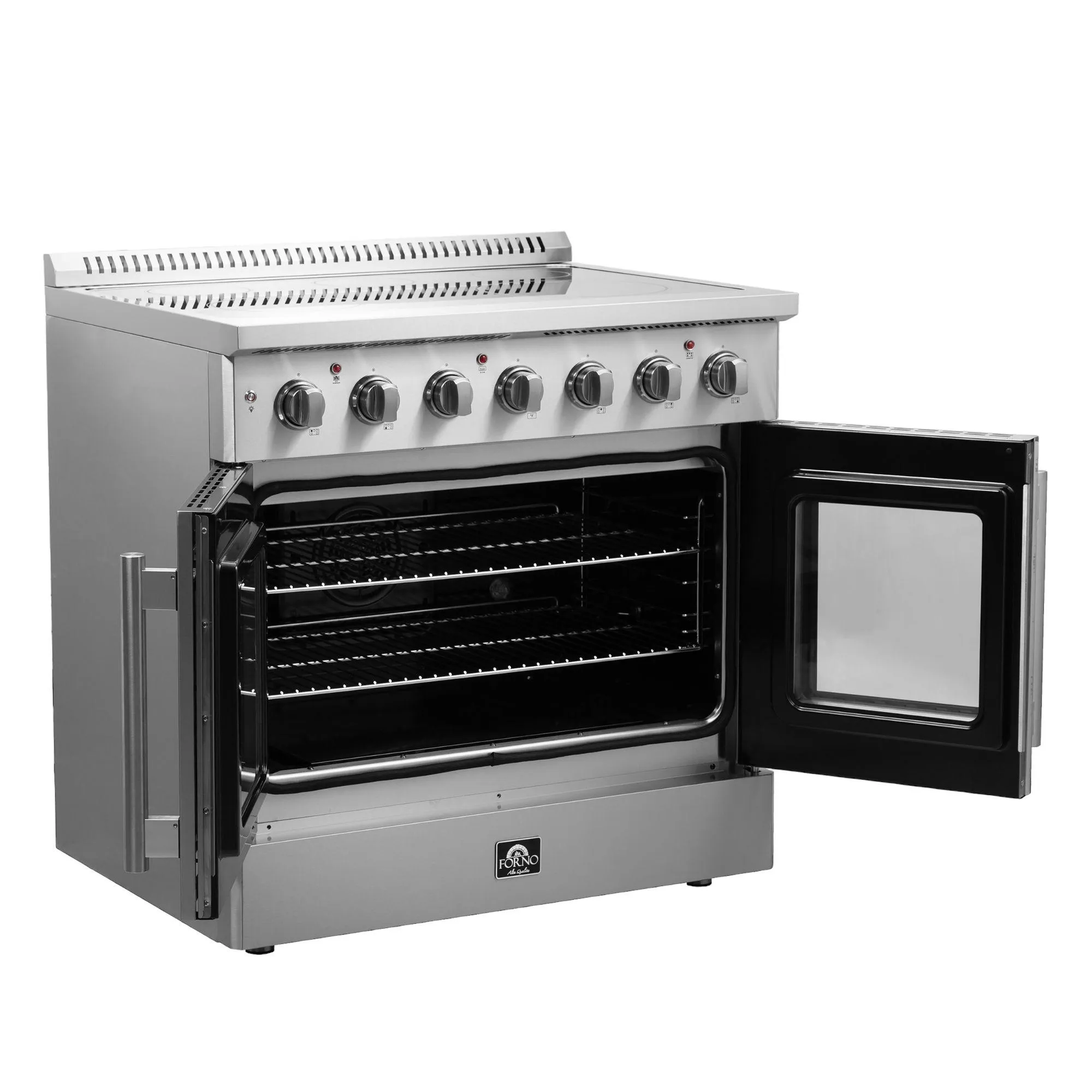 Forno FFSEL691736 Forno Galiano 36" Freestanding French Door Electric Range