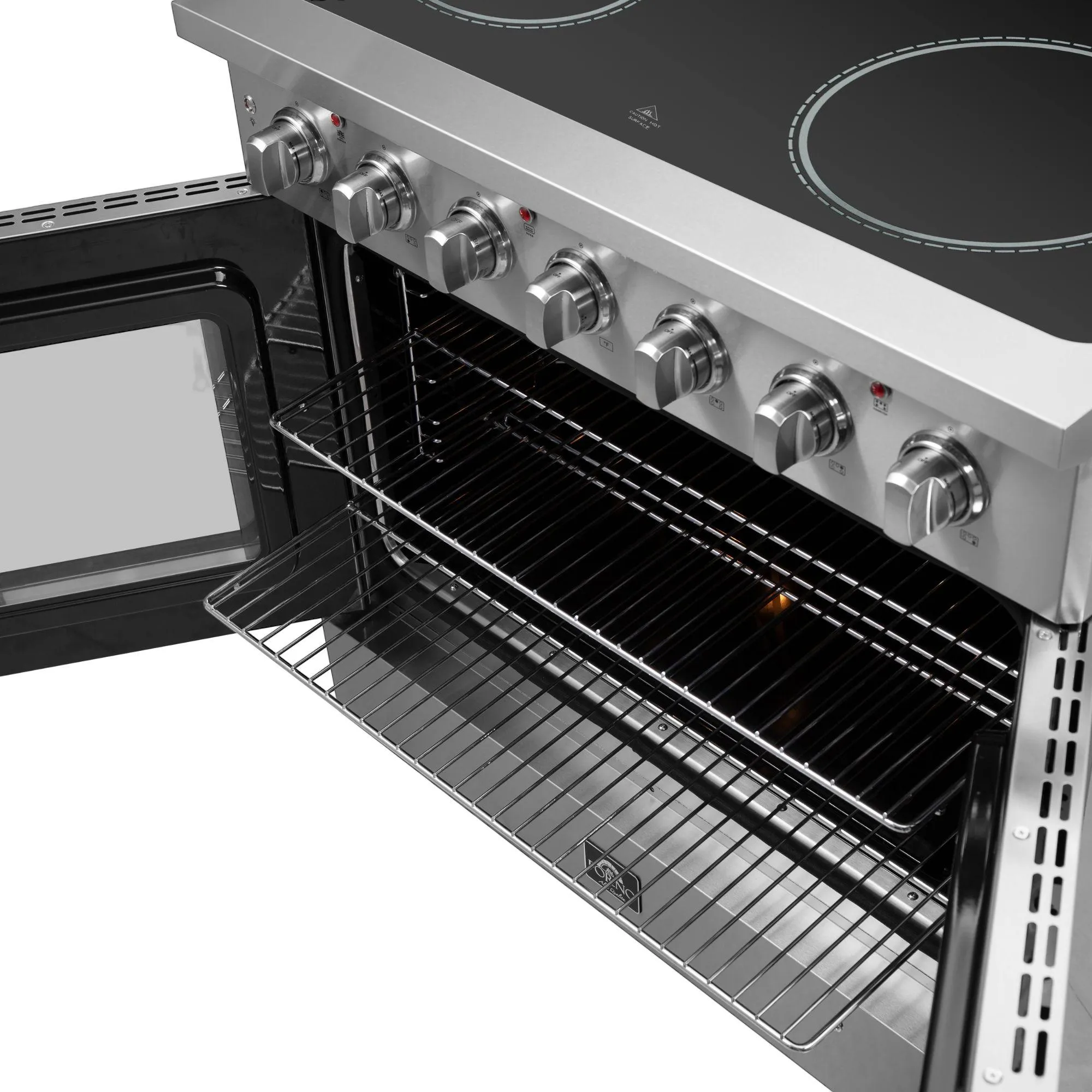 Forno FFSEL691736 Forno Galiano 36" Freestanding French Door Electric Range