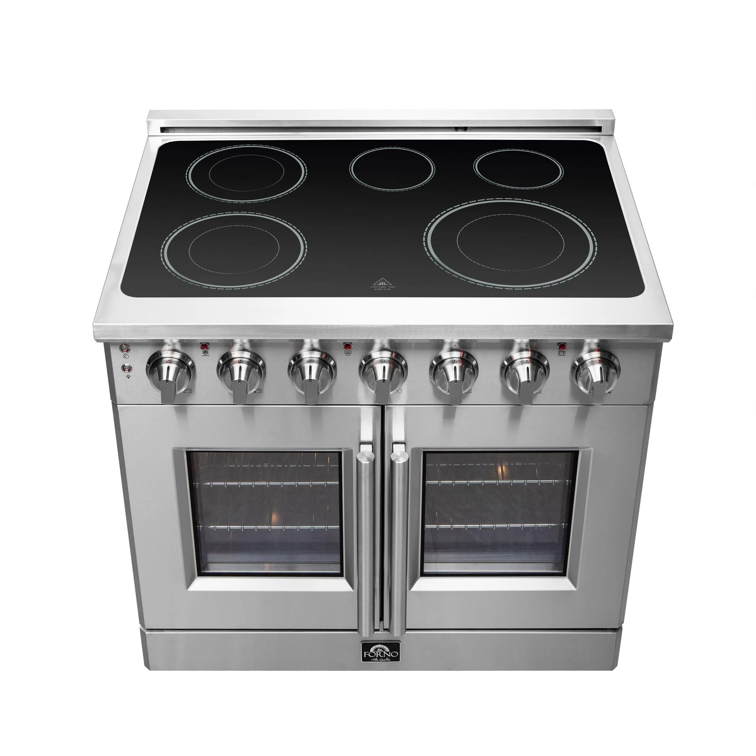 Forno FFSEL695536 Forno Massimo 36" Freestanding French Door Electric Range