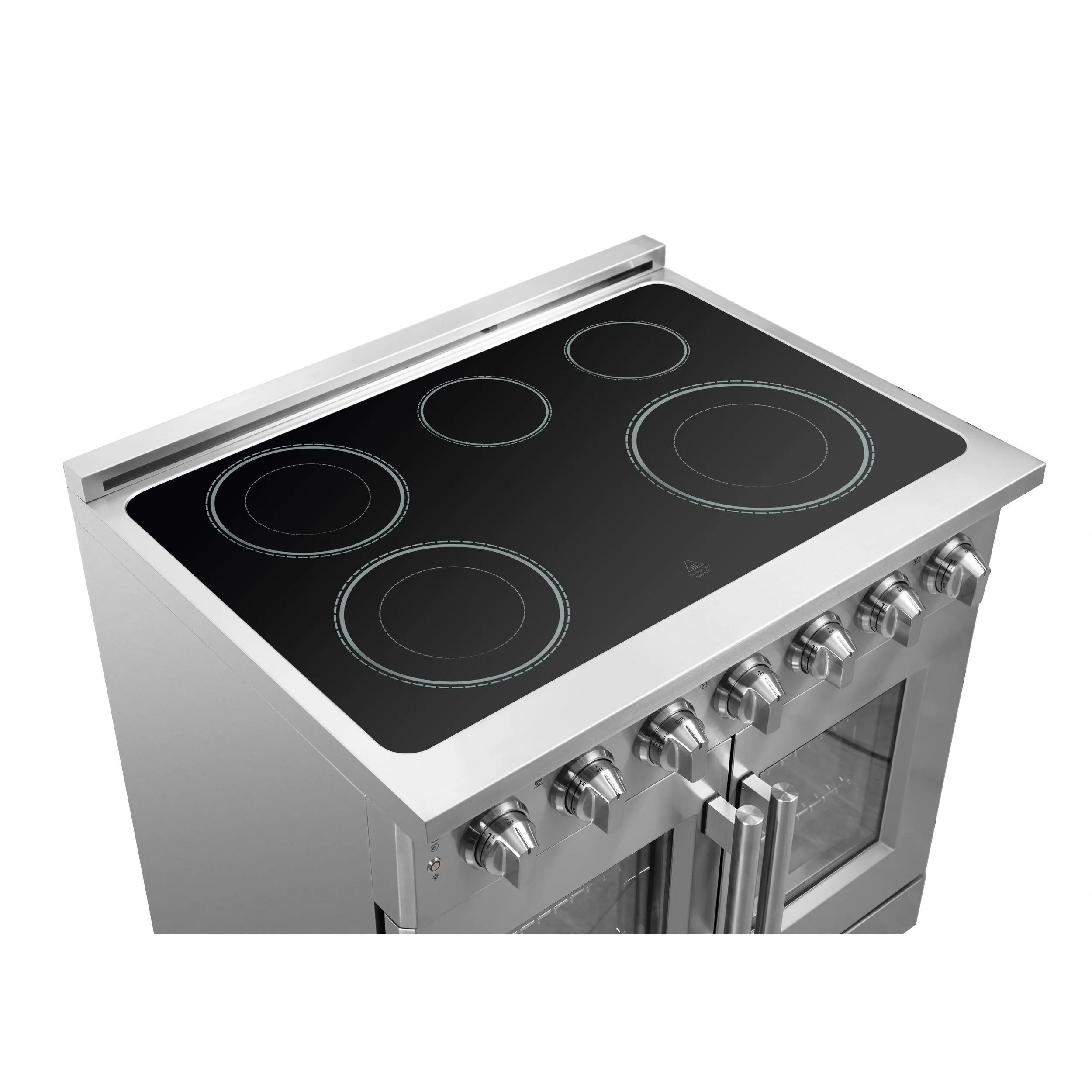 Forno FFSEL695536 Forno Massimo 36" Freestanding French Door Electric Range