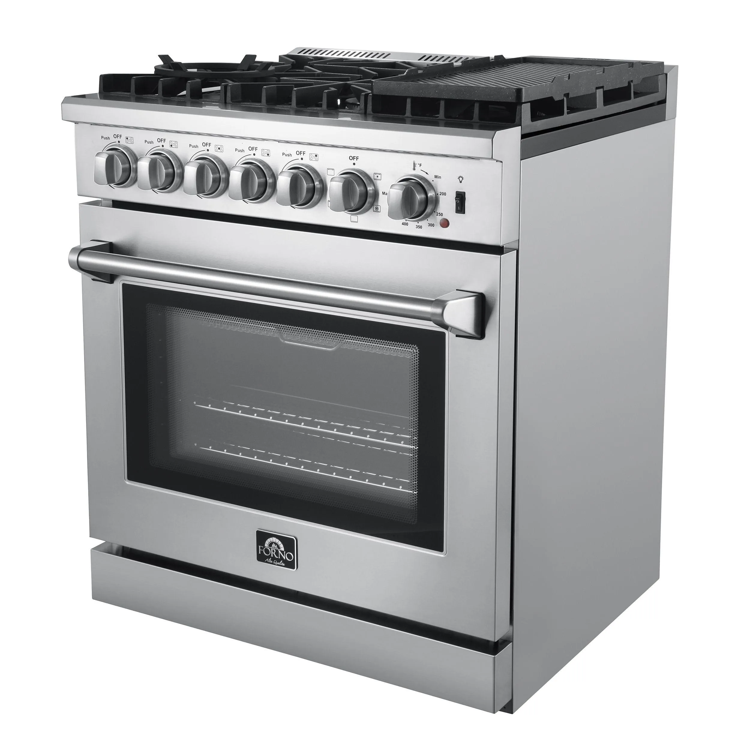 Forno FFSGS619630 Lazio 30" Freestanding Dual Fuel Range