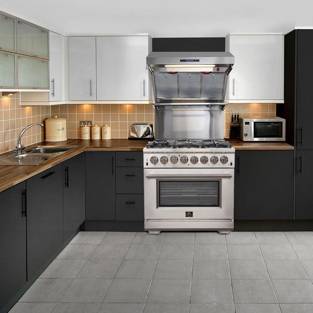 Forno FFSGS624436 Forno Galiano - 36" Freestanding Gas Range