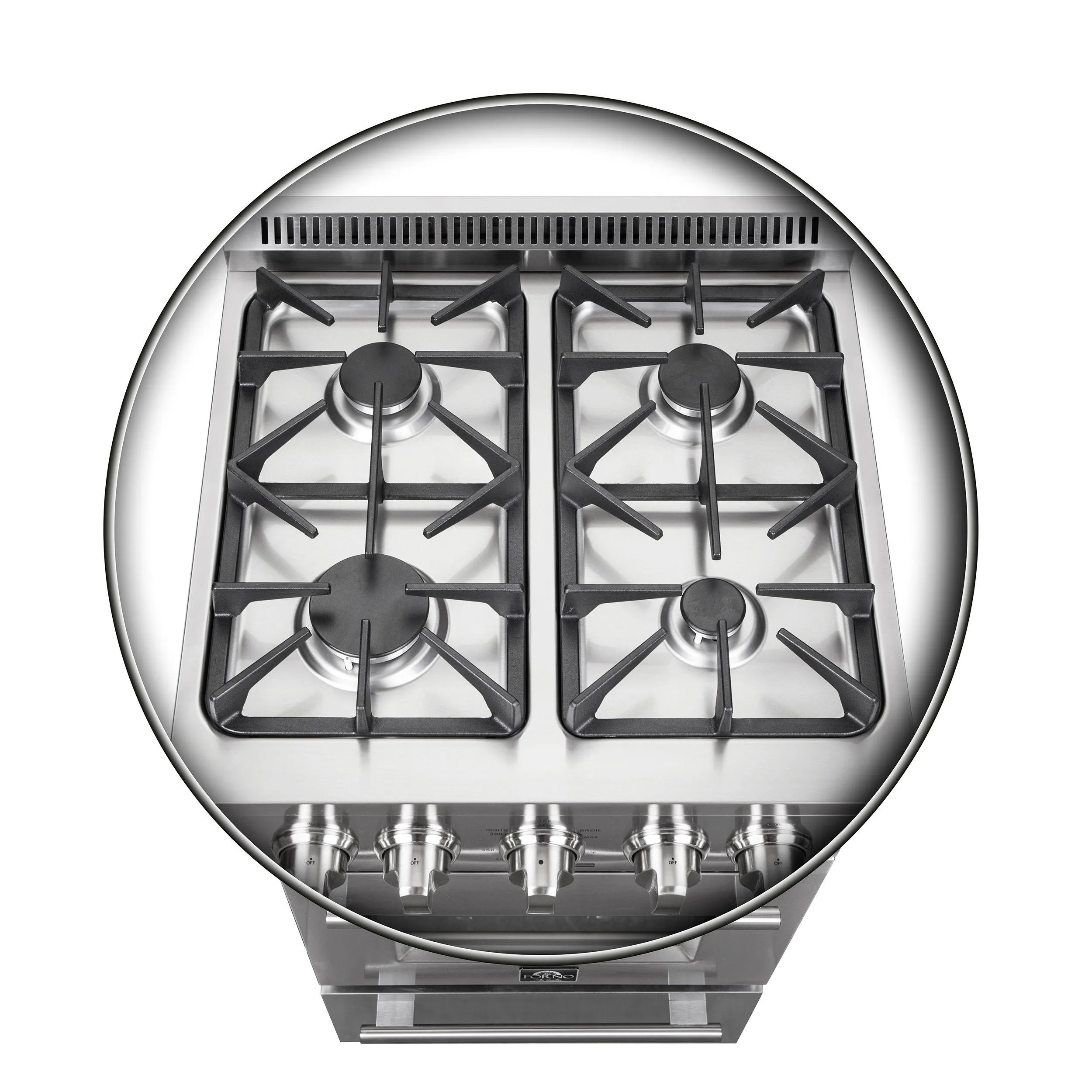 Forno FFSGS627224 Breno 24" Freestanding Gas Range