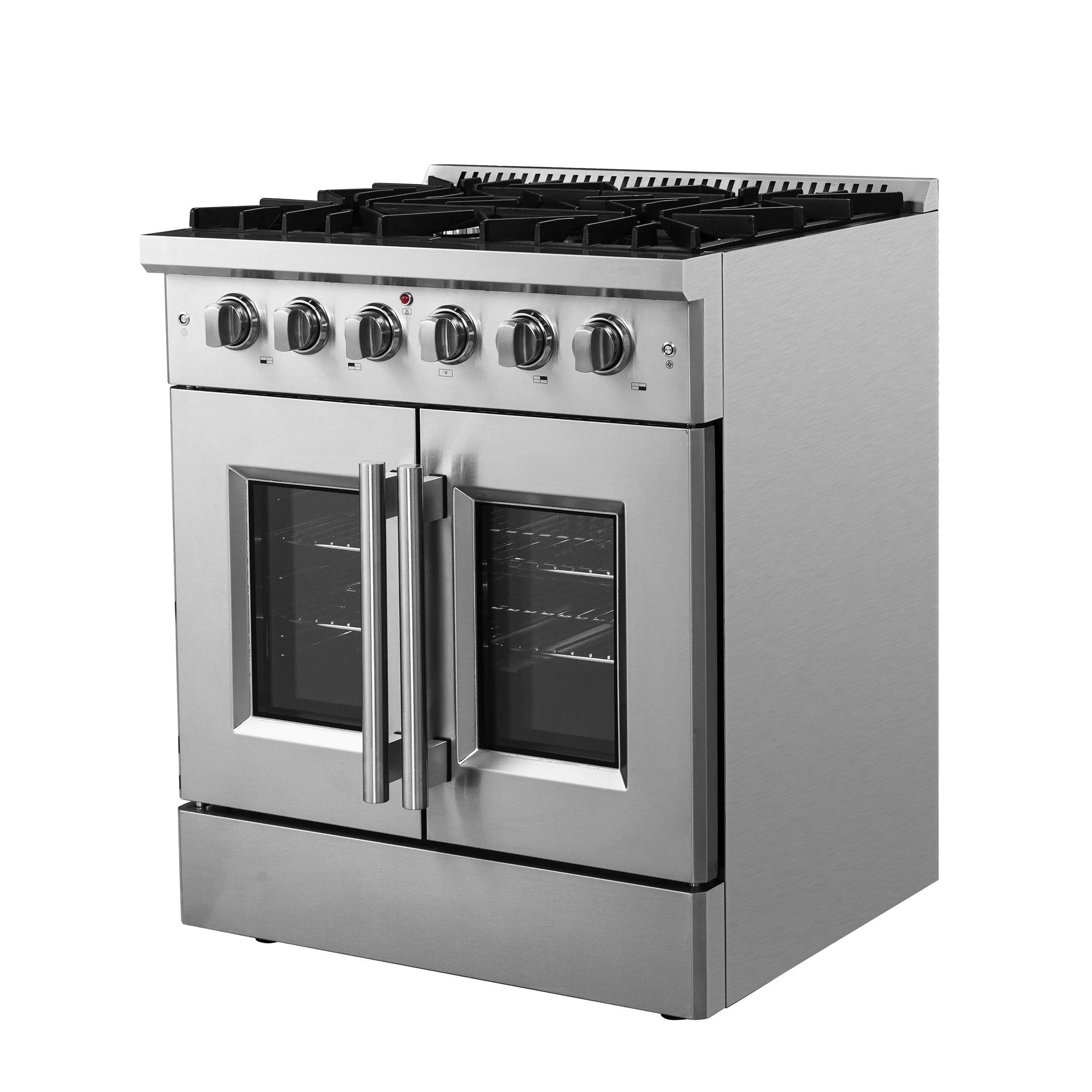 Forno FFSGS644430 Forno Galiano 30" Freestanding French Door Gas Range