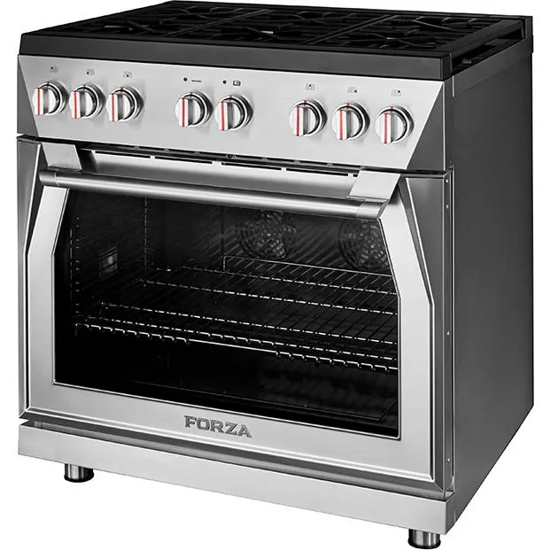 Forzacucina FR366GN 36" Professional Gas Range