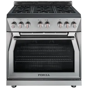 Forzacucina FR366GN 36" Professional Gas Range