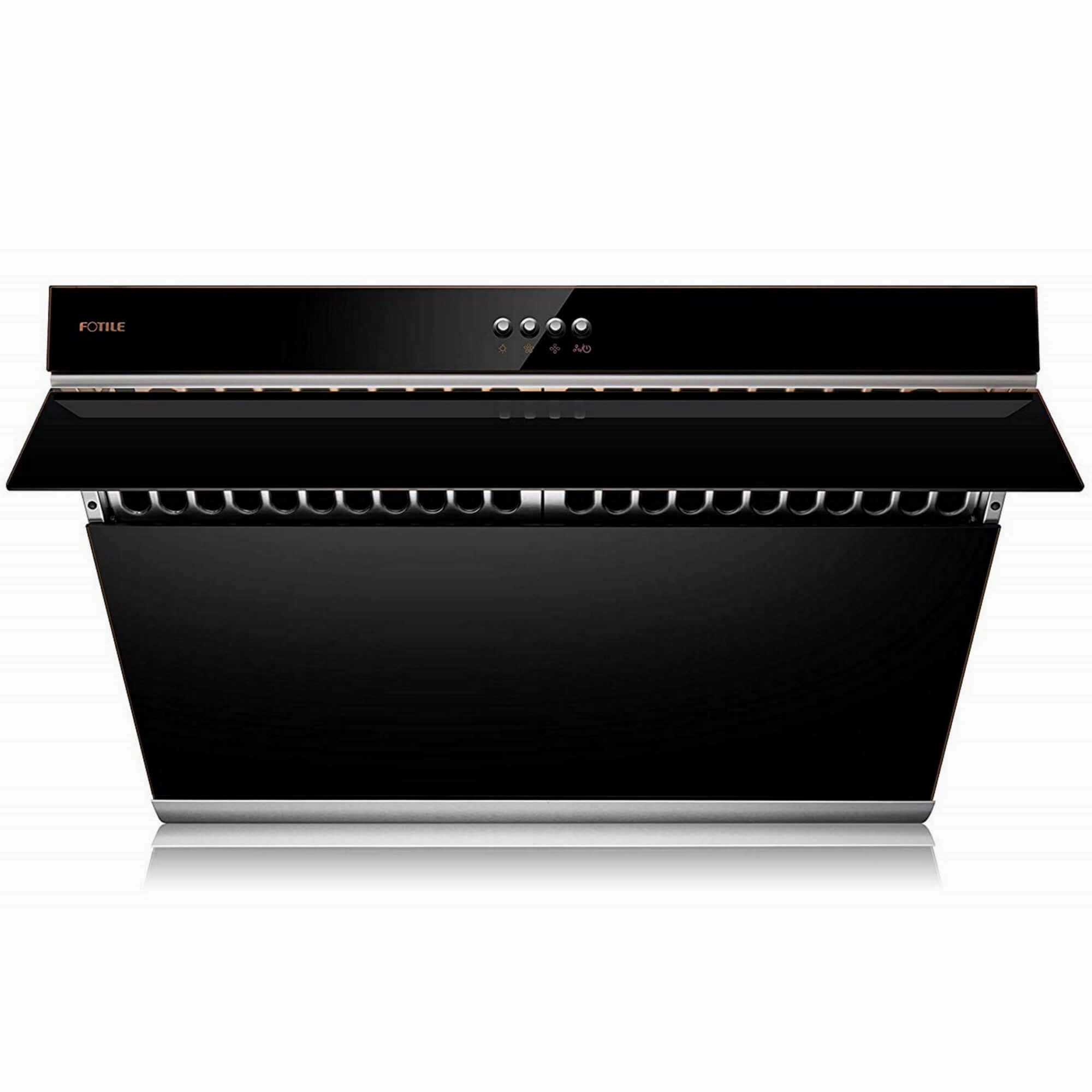 Fotile Slant Vent Series 30 in. 850 CFM Wall Mount Range Hood with Push Buttons and Color Options (JQG7522)