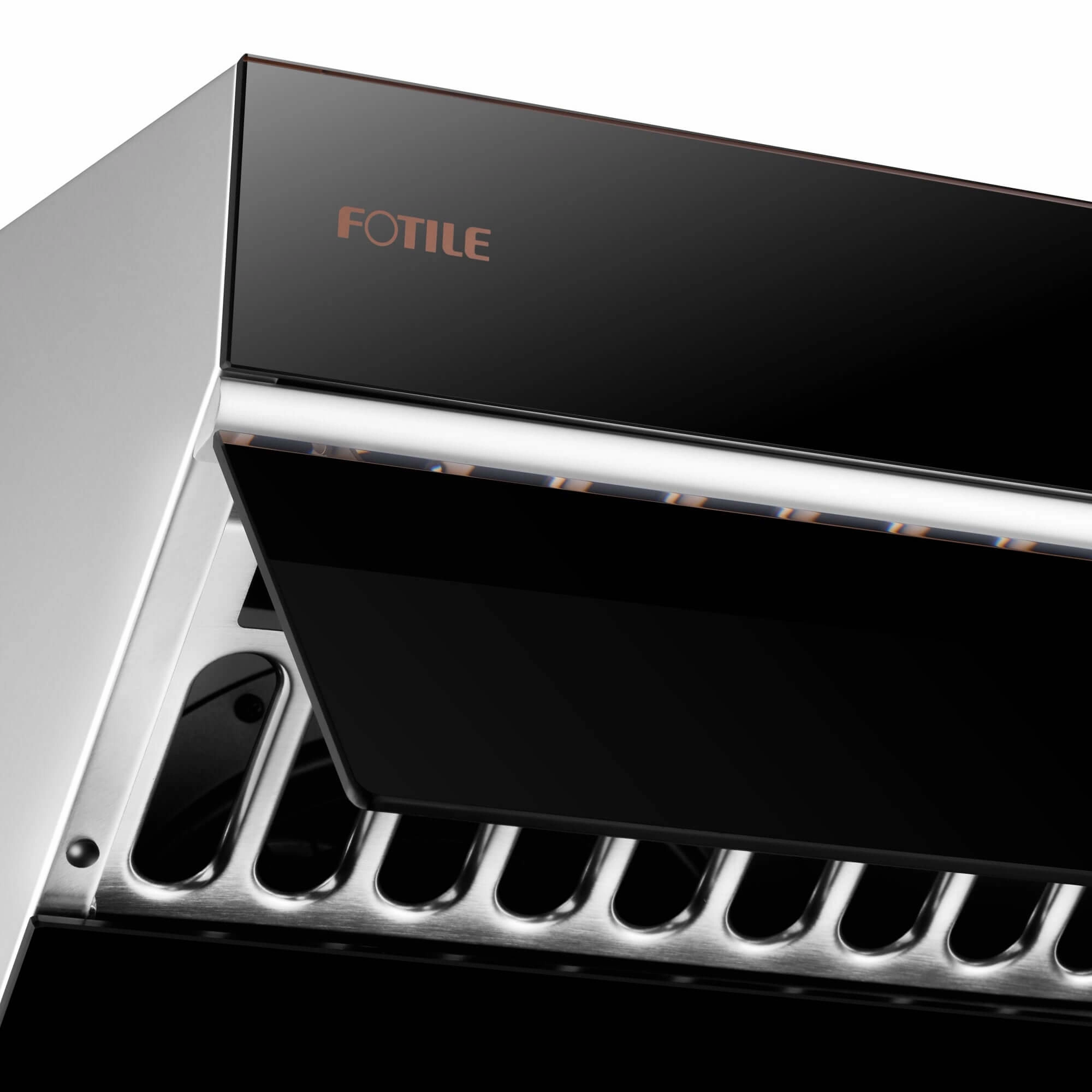 Fotile Slant Vent Series 30 in. 850 CFM Wall Mount Range Hood with Push Buttons and Color Options (JQG7522)