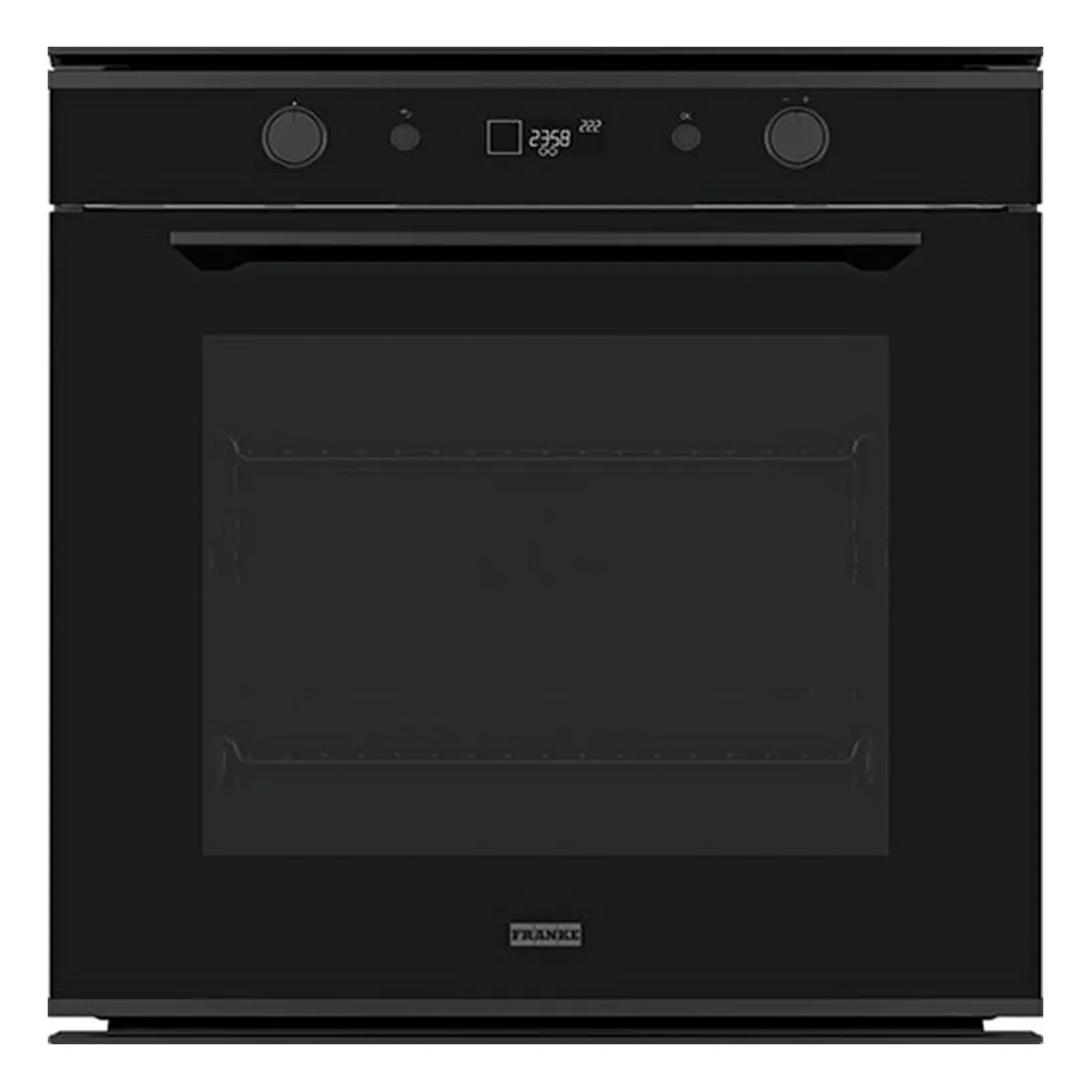 Franke Mythos 60cm Pyrolytic Oven Black Glass