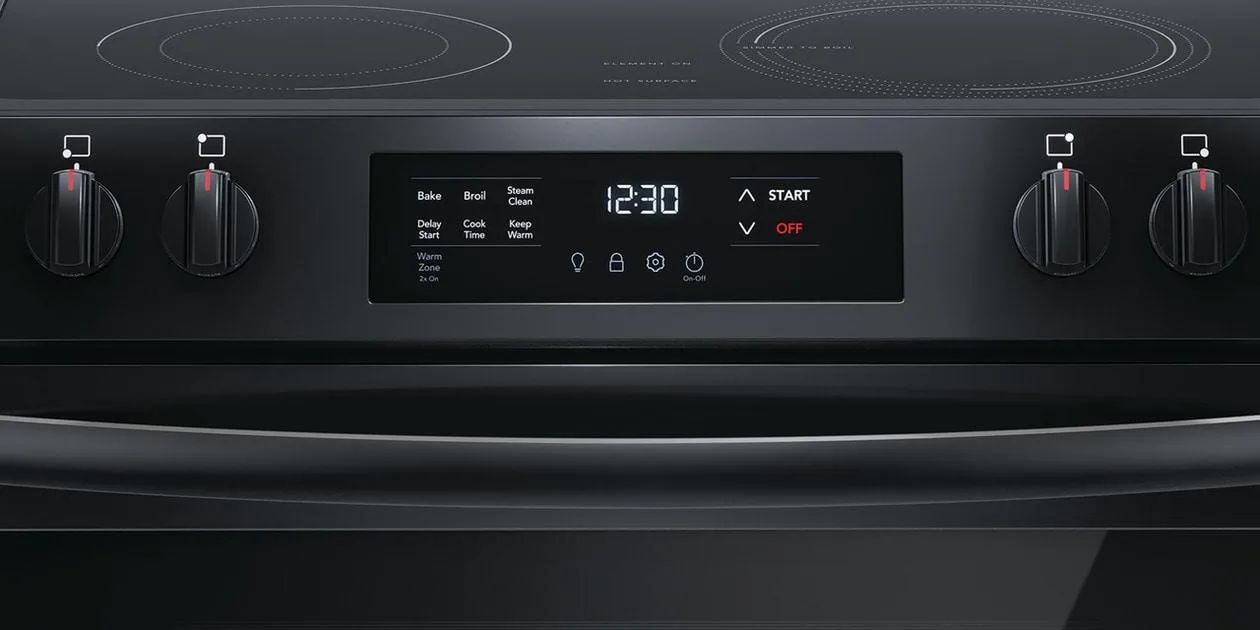 Frigidaire FCFE3062AB Frigidaire 30" Front Control Electric Range