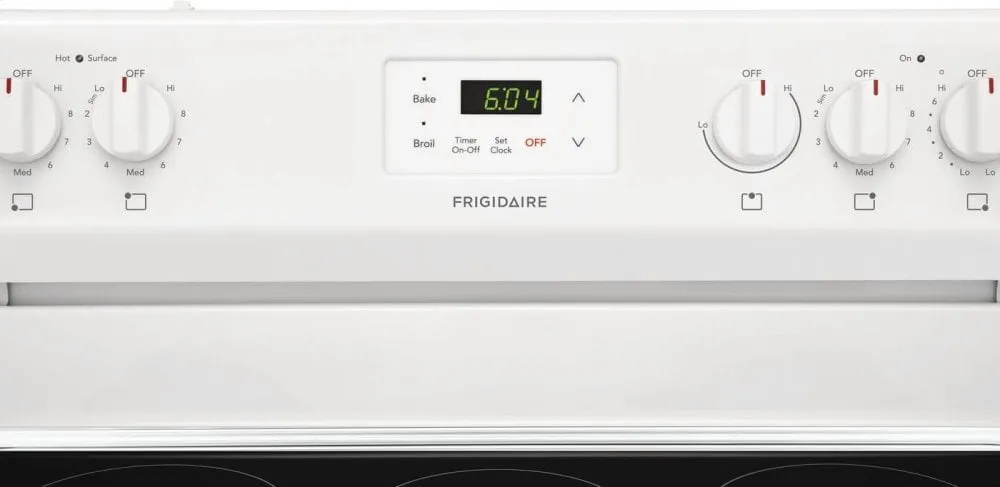 Frigidaire FCRE3052AW Frigidaire 30'' Electric Range