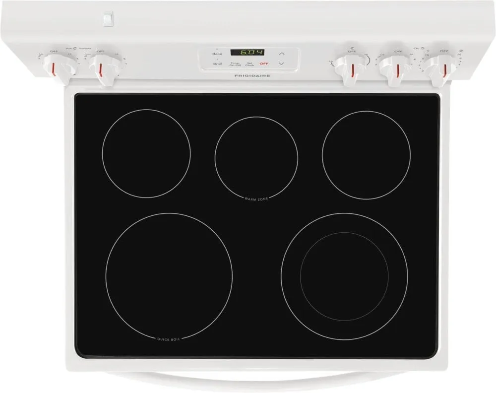 Frigidaire FCRE3052AW Frigidaire 30'' Electric Range