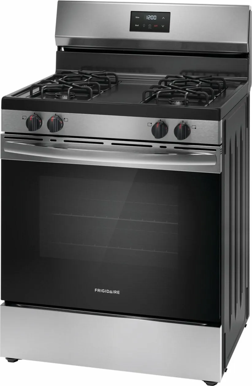 Frigidaire FCRG3051BS Frigidaire 30" Gas Range