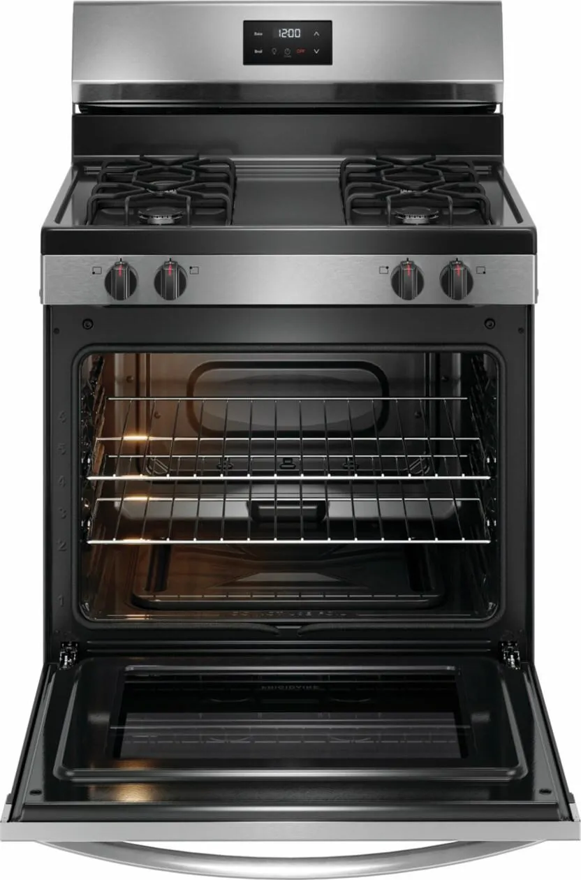 Frigidaire FCRG3051BS Frigidaire 30" Gas Range