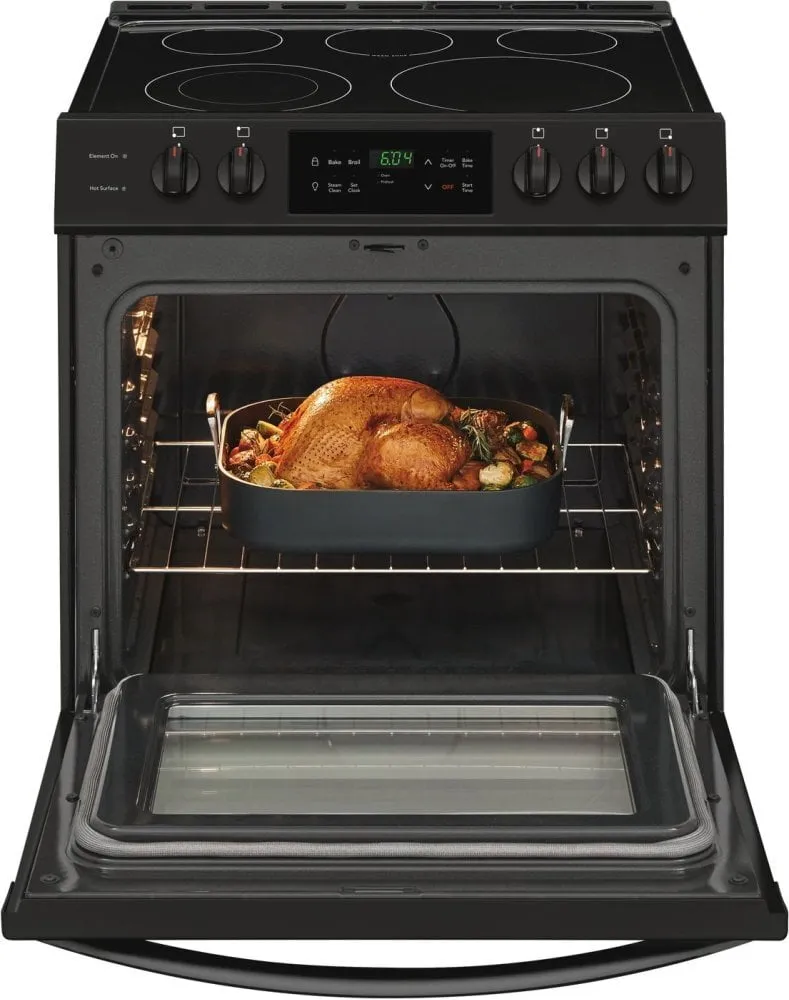 Frigidaire FFEH3054UB Frigidaire 30'' Front Control Freestanding Electric Range