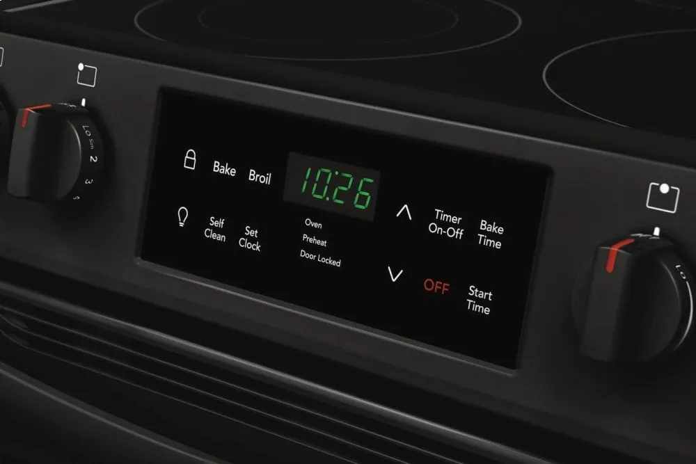 Frigidaire FFEH3054UB Frigidaire 30'' Front Control Freestanding Electric Range