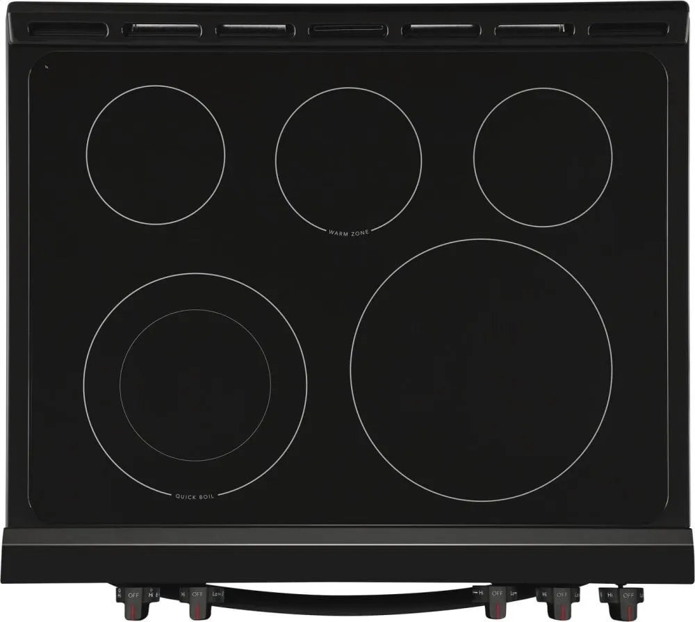 Frigidaire FFEH3054UB Frigidaire 30'' Front Control Freestanding Electric Range
