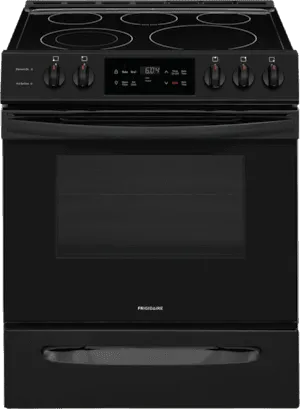 Frigidaire FFEH3054UB Frigidaire 30'' Front Control Freestanding Electric Range
