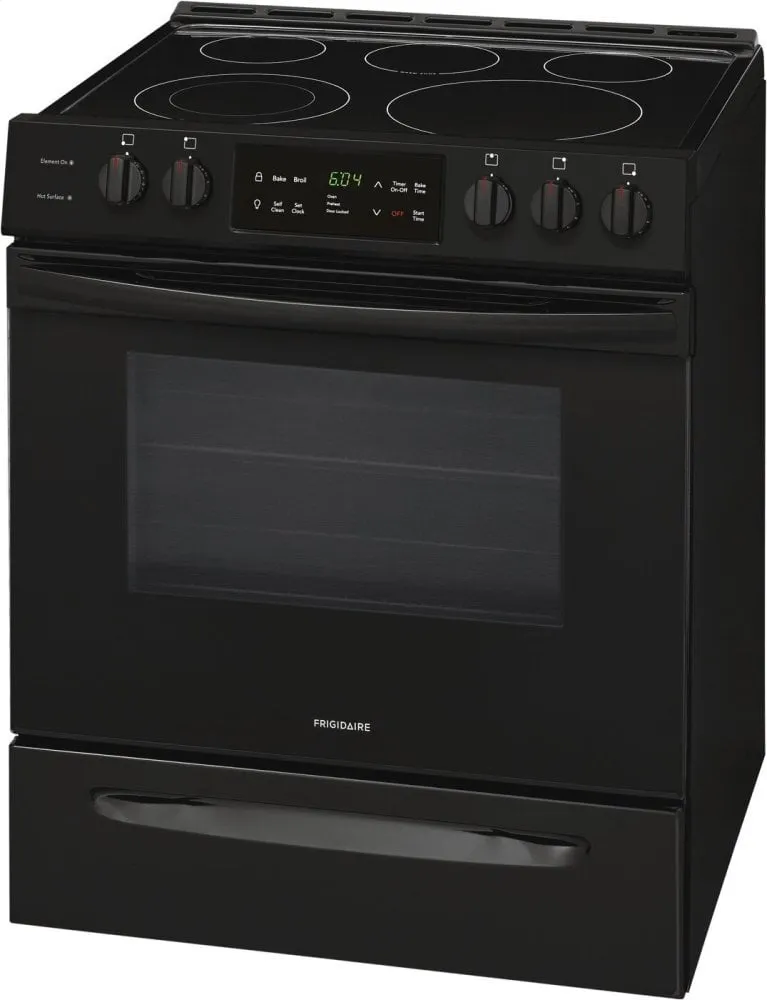 Frigidaire FFEH3054UB Frigidaire 30'' Front Control Freestanding Electric Range