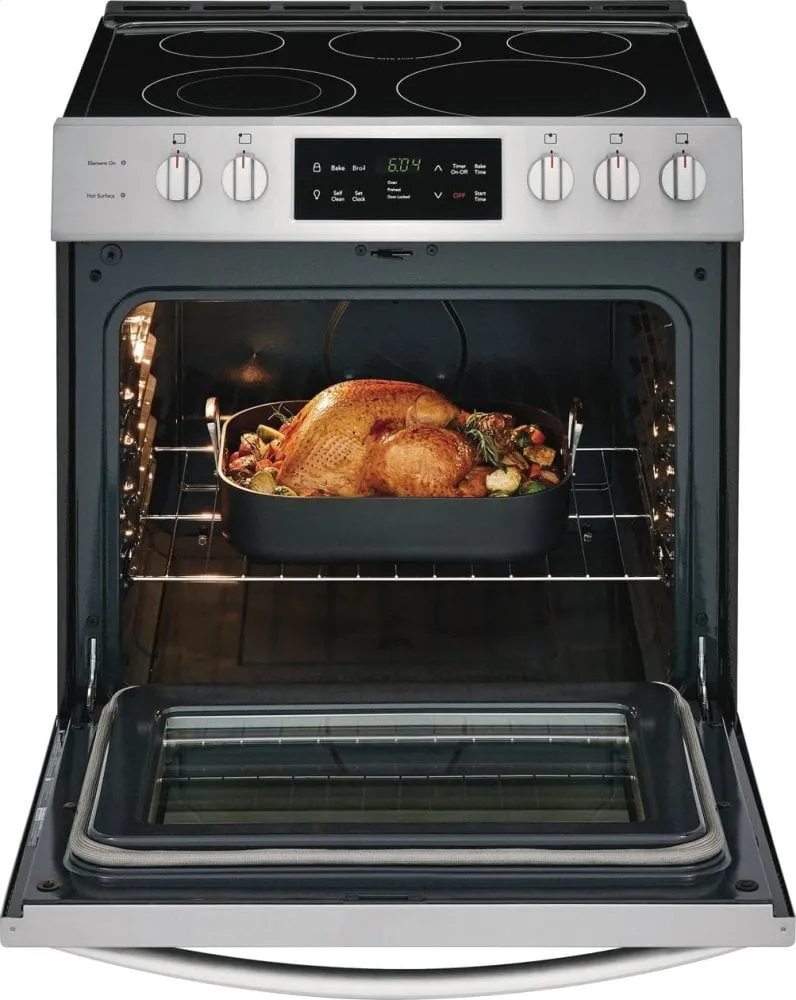Frigidaire FFEH3054US Frigidaire 30'' Front Control Freestanding Electric Range