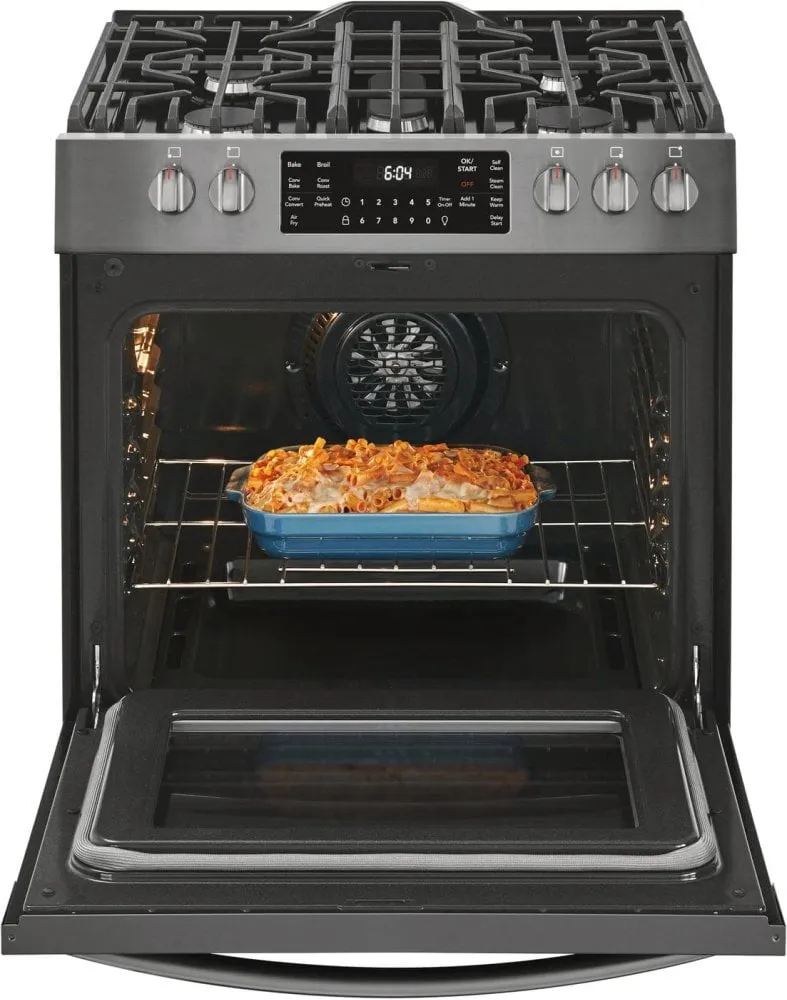 Frigidaire FGGH3047VD Frigidaire Gallery 30'' Front Control Gas Range With Air Fry