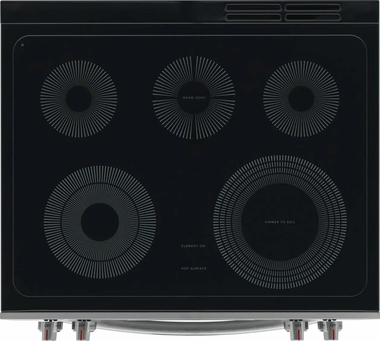 Frigidaire GCFE3059BF 30" Front Control Electric Range With Total Convection