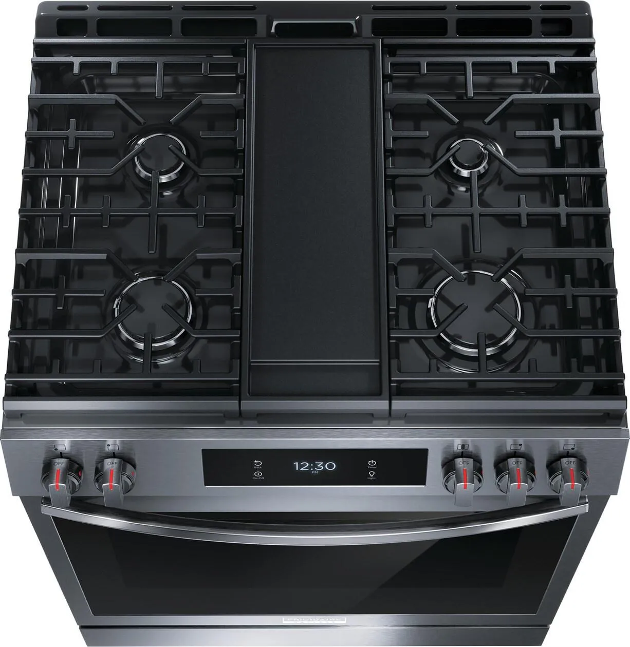 Frigidaire GCFG3060BD Frigidaire Gallery 30" Front Control Gas Range With Total Convection