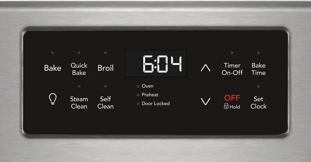Frigidaire GCRE3038AF Frigidaire Gallery 30'' Freestanding Electric Range With Steam Clean