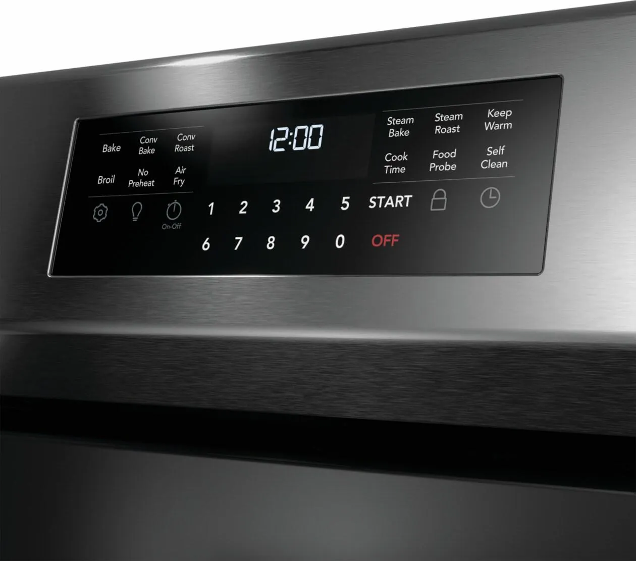 Frigidaire GCRE3060BD Frigidaire Gallery 30" Rear Control Electric Range With Total Convection