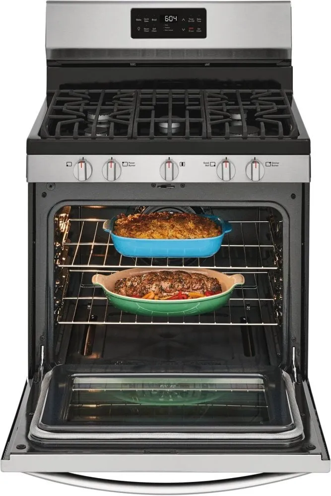 Frigidaire GCRG3038AF Frigidaire Gallery 30'' Freestanding Gas Range With Steam Clean