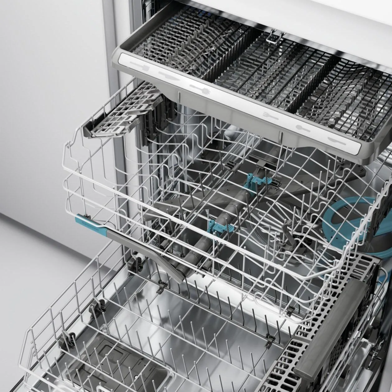 Frigidaire GDSH4715AD Frigidaire Gallery 24" Stainless Steel Tub Built-In Dishwasher With Cleanboost&#8482;