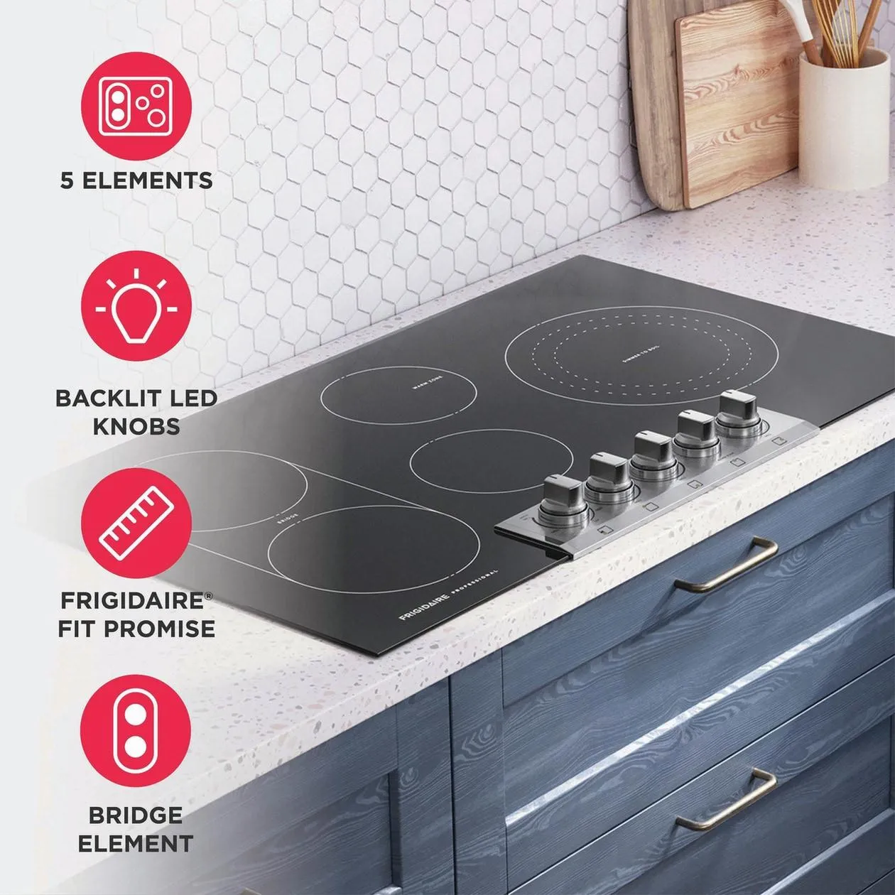 Frigidaire PCCE3680AF Frigidaire Professional 36" Electric Cooktop
