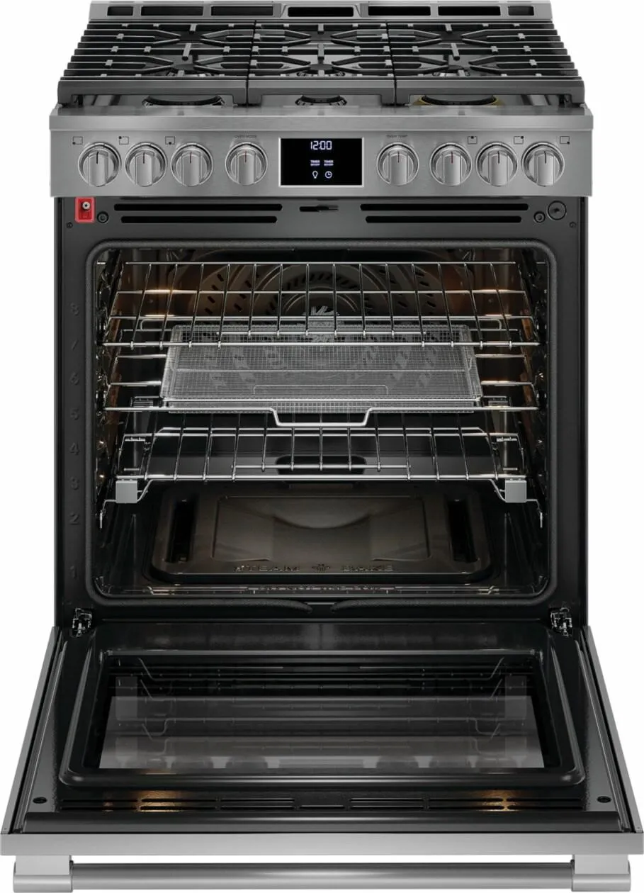 Frigidaire PCFG3080AF Frigidaire Professional 30" Gas Range With No Preheat And Air Fry